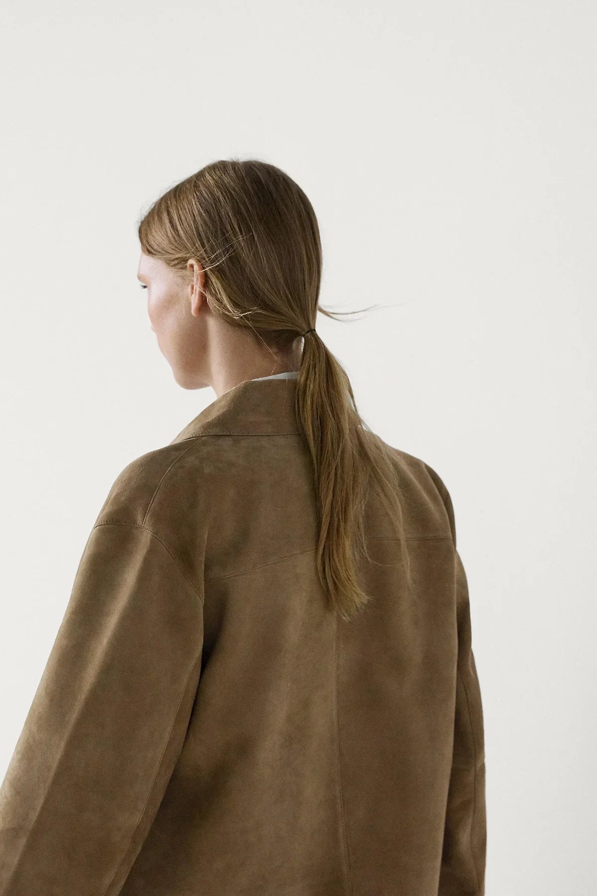 Loverson™ Cepli Süet Deri Ceket