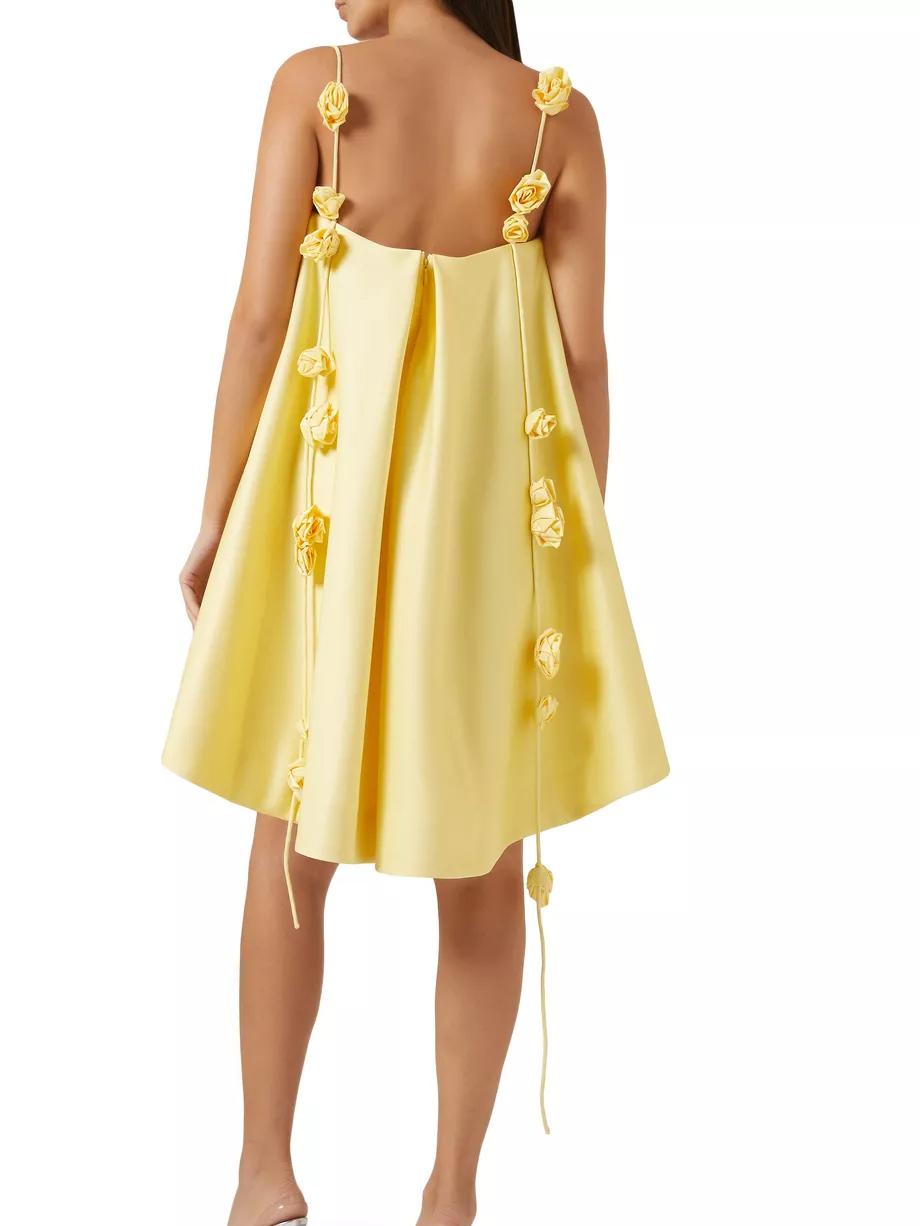 Loverson ™  Fiona Rose Mini Elbise