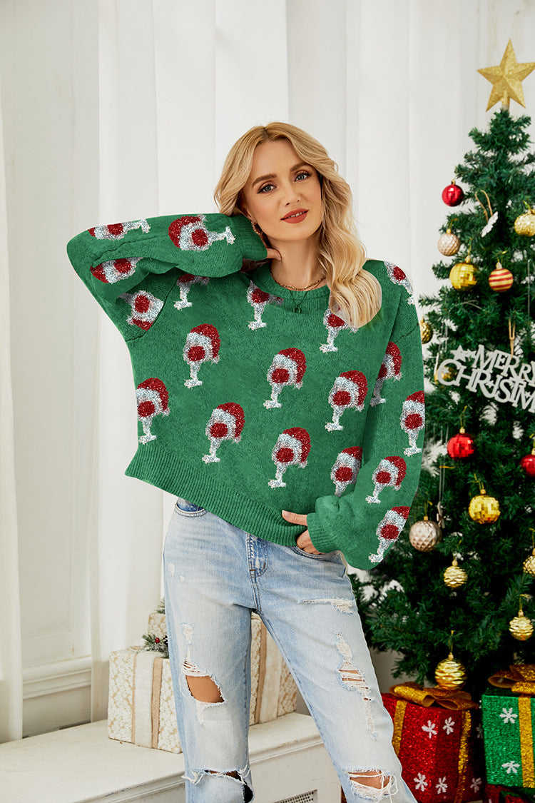 Loverson ™ Noel Kabarık Kollu Kazak