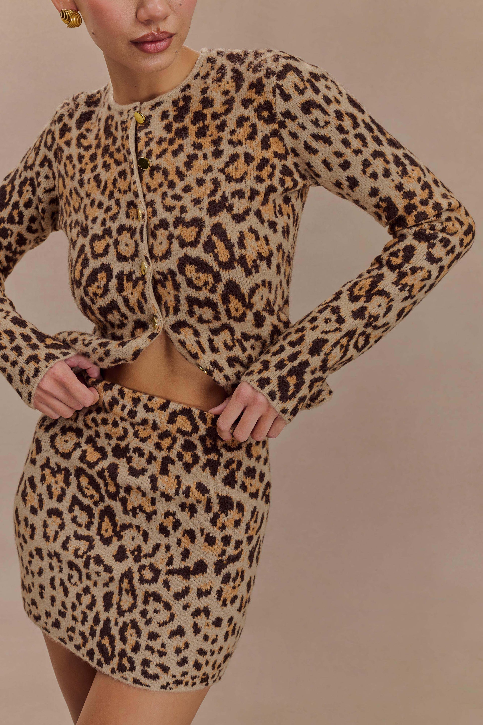 Loverson ™  Abigail Baskılı Halter Yaka Korse Midi Elbise