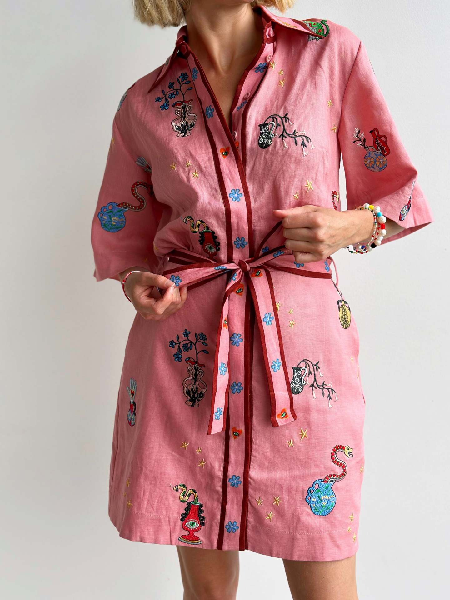 Loverson ™  Günlük Moda Kardigan Elbise