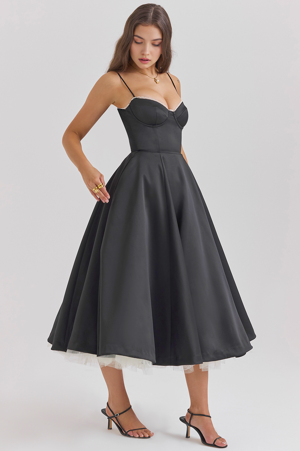 LOVERSON™ Black Swan Elbise