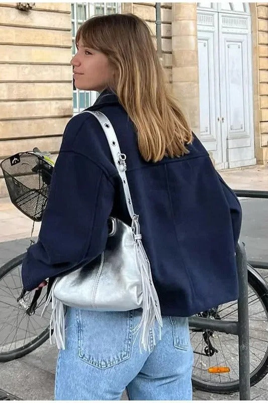 Çift Sıralı Kısa Ceket