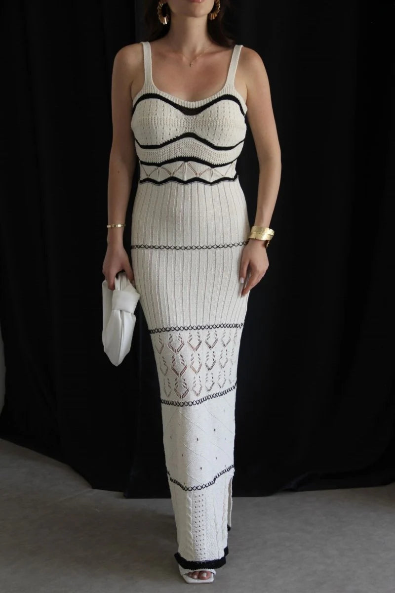 Loverson™ Uzun Yırtmaçlı Elbise